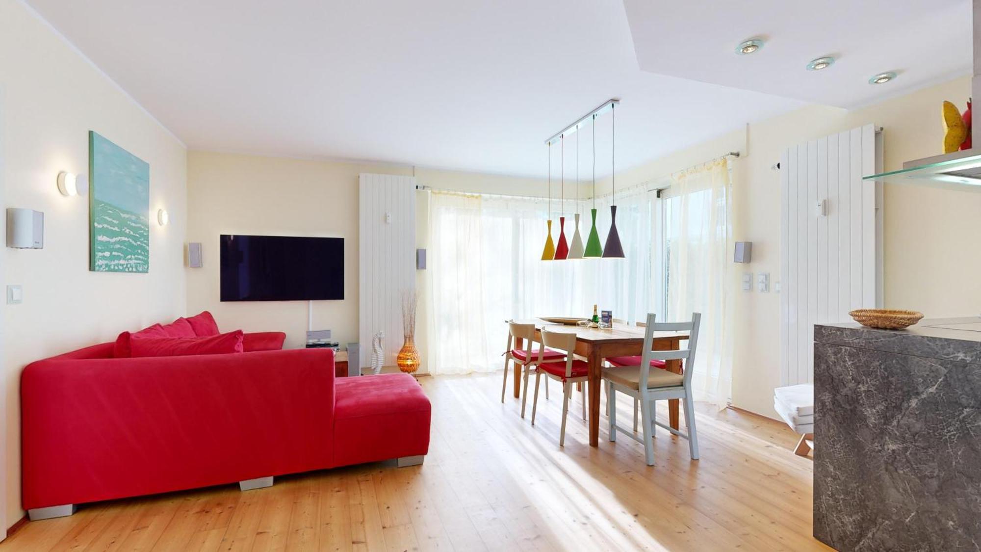 Apartment Strandnahe Mit 2 Schlafzimmern Und Terrasse, Am Kurpark, Binz